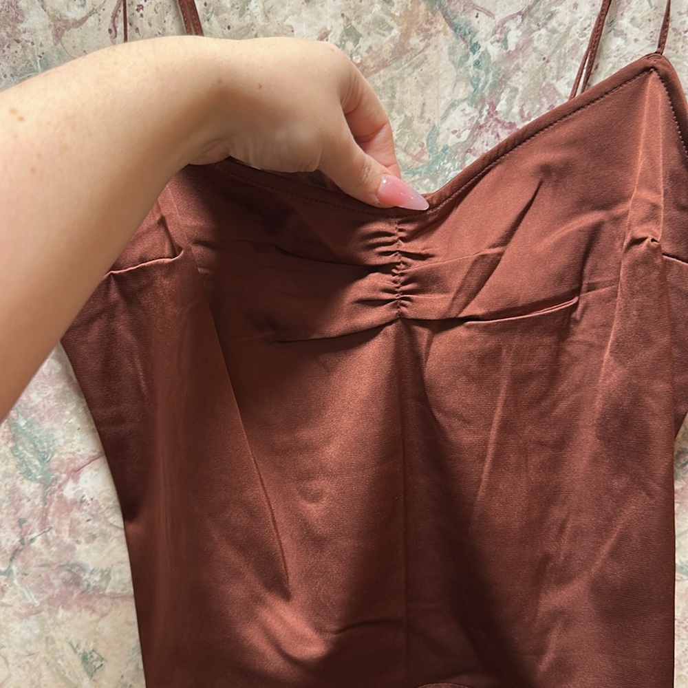Satin Tank Top - Picture 2 of 4